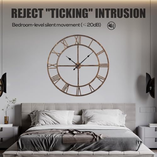 48 Inch Large Silent Wall Clock