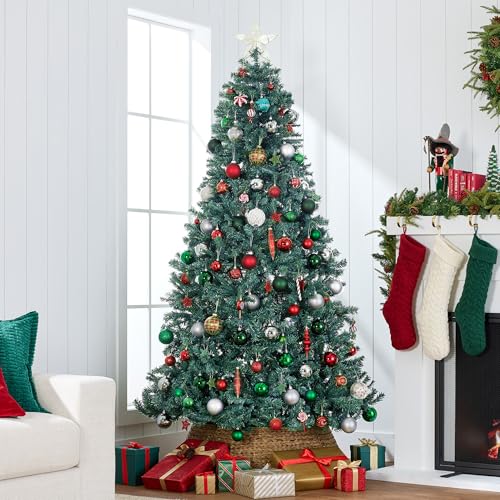 4.5ft Pre Lit Blue Spruce Christmas Tree