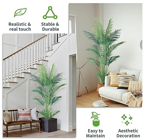 4.5FT 2Packs Artificial Palm Tree (2 Count)
