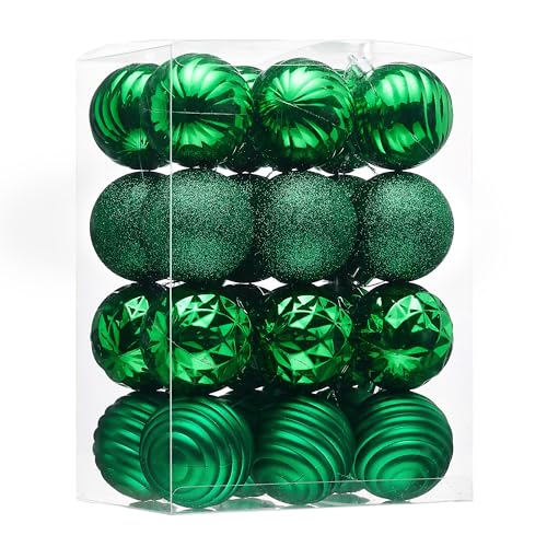 24ct Christmas Ornaments Tree Decorations Set 2.36 Inch (24 Count)