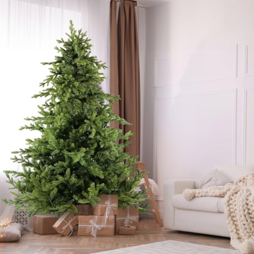 9 Ft. Foxtail Pine Artificial Christmas Tree with Stand and No Lights