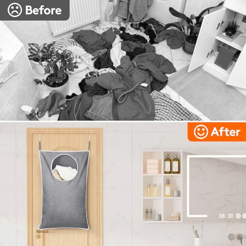 2 Pack Over Door Laundry Hamper (2 Count)