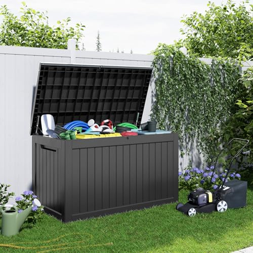 281 Gallon Large Resin Deck Box