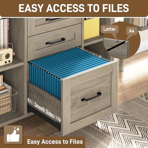 File Cabinet with 3 Drawers