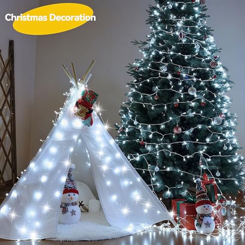 4 Pack Cool White Fairy Lights Battery Operated