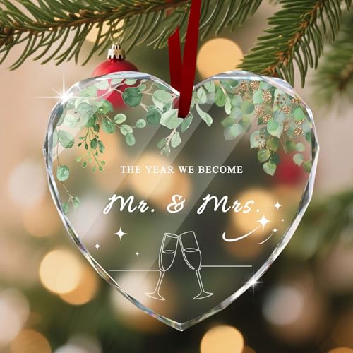 Custom Christmas Ornament Glass