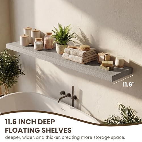 24 Inch Floating Shelves for Wall