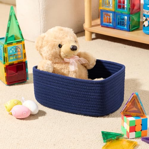 Small Storage Baskets for Organizing (3 Count)