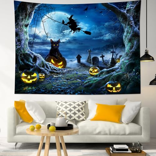 Halloween Wall Tapestry 80x60 Inch
