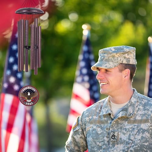 Personalized Wind Chimes for Military