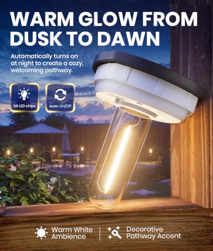 Solar Lights Outdoor Waterproof (12 Count)