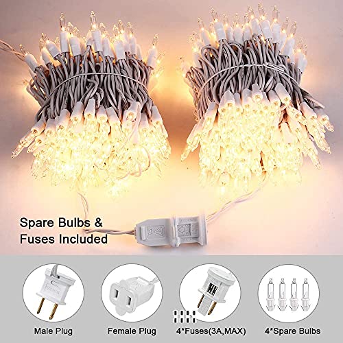 White Christmas String Lights (69.6 Foot)