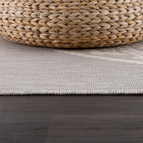 Outdoor Rug 10x14 Modern Area Rugs for Large Indoor and Outdoor Patios and Porches