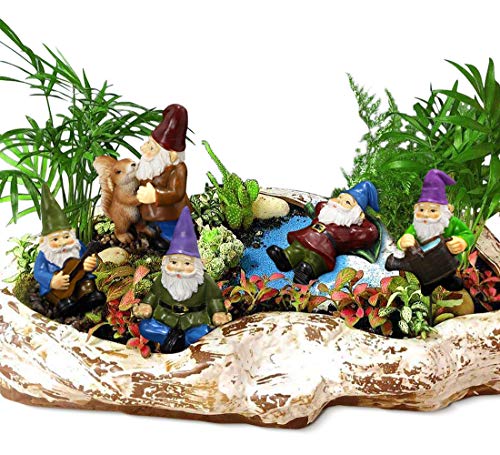 Garden Miniature Gnomes Set of 5PCS (5 Count)