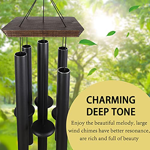 48" Large Wind Chimes for Outside Deep Tone