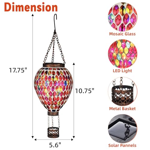 Hot Air Balloon Solar Lantern