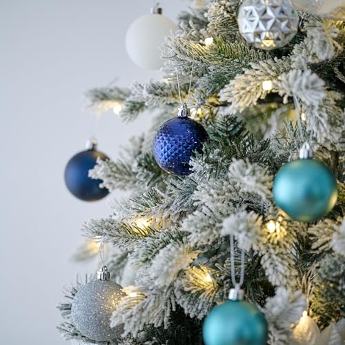 50ct Christmas Tree Decorations Ball Ornaments 2 Inches (50 Count)