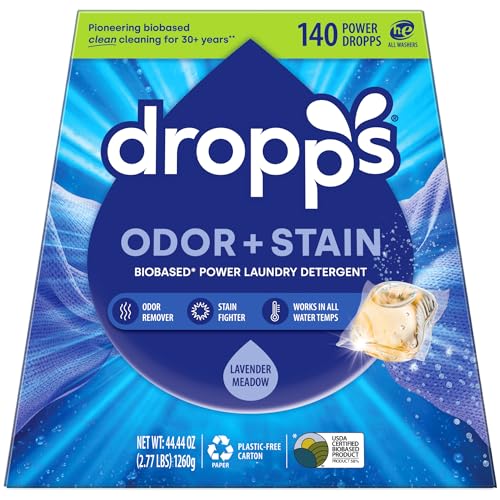 Odor & Stain Laundry Detergent Pods (140 Count)