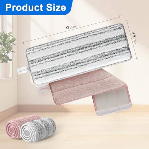 Microfiber Replacement Pads for 13 (2 Count)