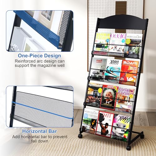 Brochure Display Stand 4 Layer Floor