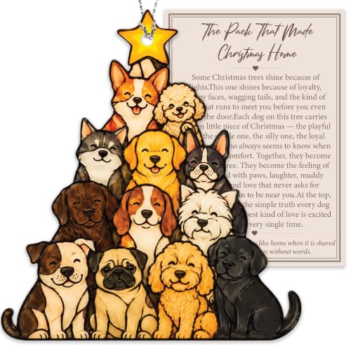 Dog Christmas Ornament 2026