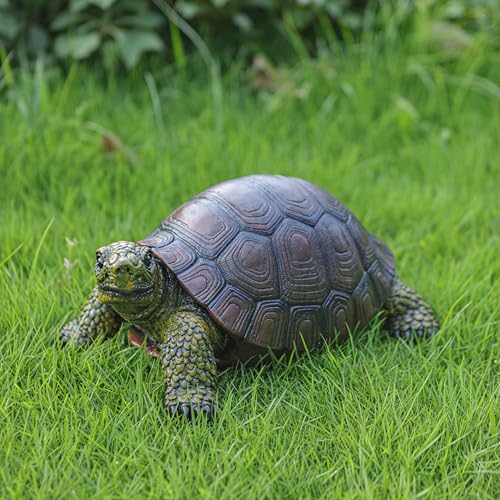 Weather Resistant Resin Turtle Statue Decoration