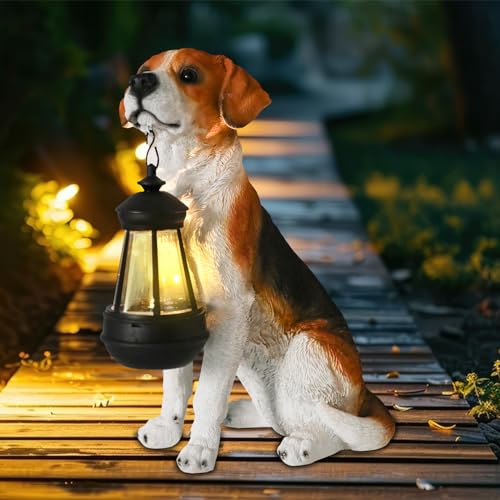 Garden Dog Statues Decor
