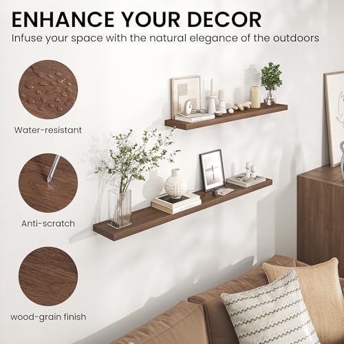 Floating Shelves for Wall 32 Inch (2 Count)
