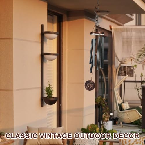 34" Deer Wind Chimes for Outside