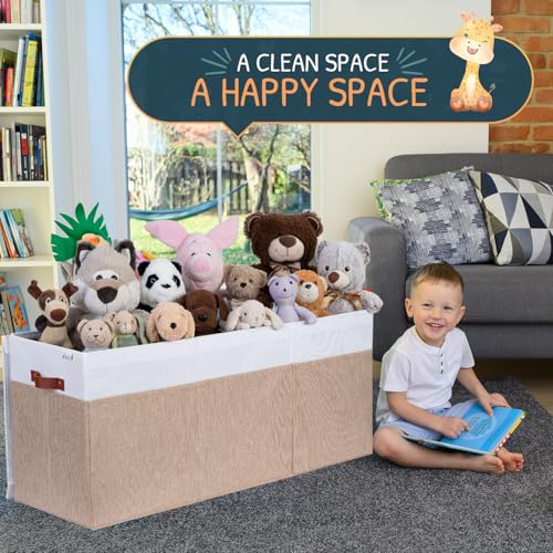 Extra Large Toy Storage Organizer with Lid