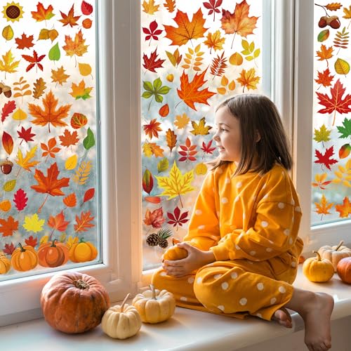 9 Sheets Fall Decorations (274 Count)