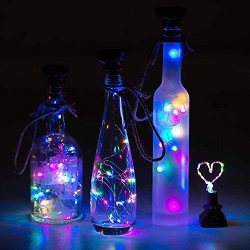 Upgraded 12 Pack Solar Wine Bottle Lights (12 Count)