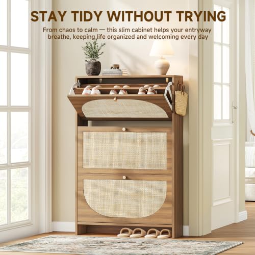 Shoe Storage Cabinet for Entryway