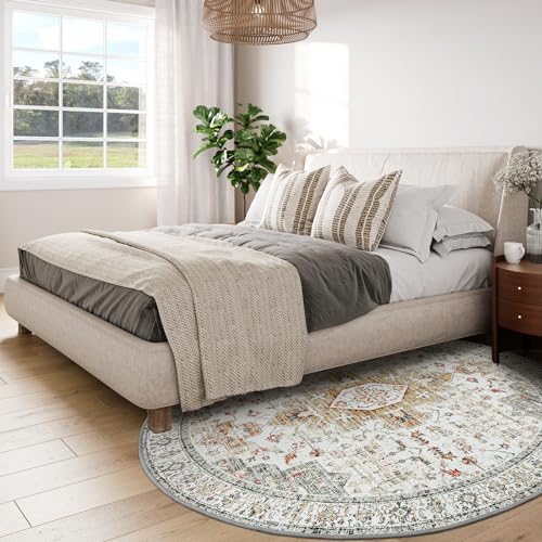 Ultra Thin Washable Round Rug