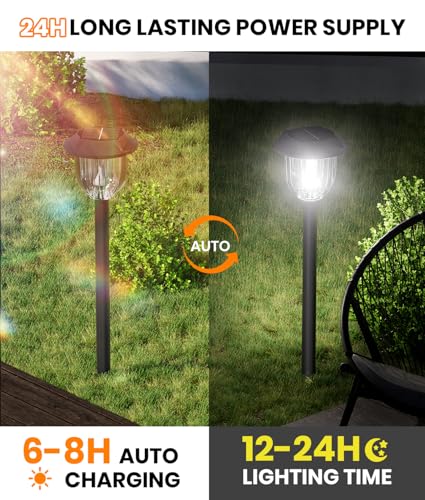 Bright White Outdoor Solar Lights (10 Count)