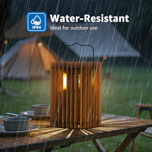 2 Pack Solar Lanterns Outdoor Hanging Portable Table Top Decorative Lamp DIY Lantern Lights Water (2 Count)