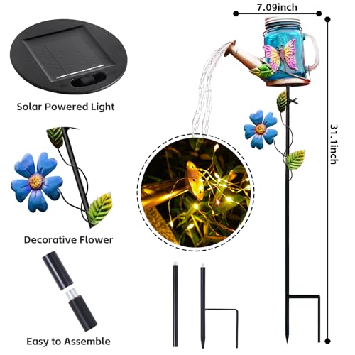 Solar Watering Can Light
