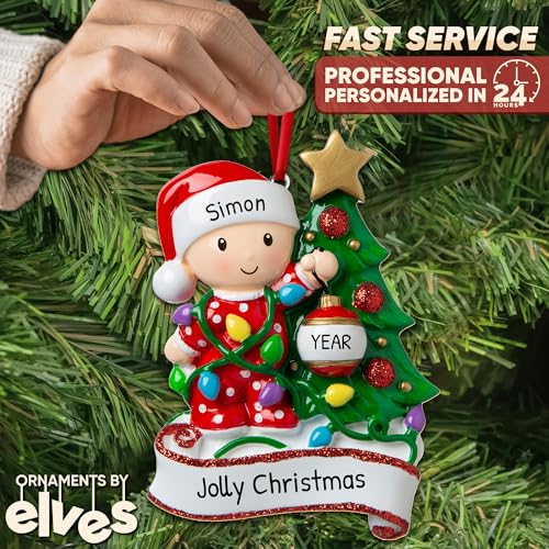 Personalized Christmas Ornaments for Kids