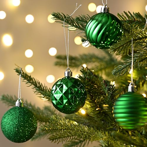 24ct Christmas Ornaments Tree Decorations Set 2.36 Inch (24 Count)