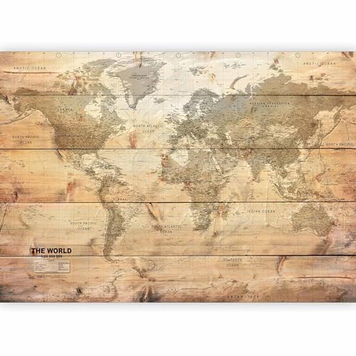 Wall Mural World Map 157x110 in (8 Count)