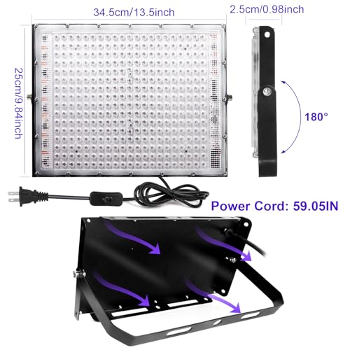 300W Black Lights