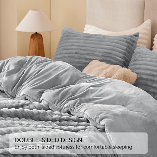 Fleece California King Comforter Set