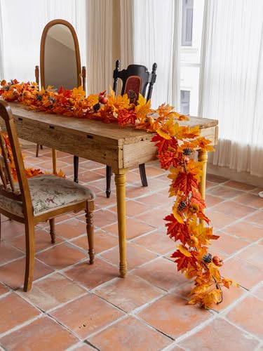 Fall Decor Fall Garland (6.8 Foot)