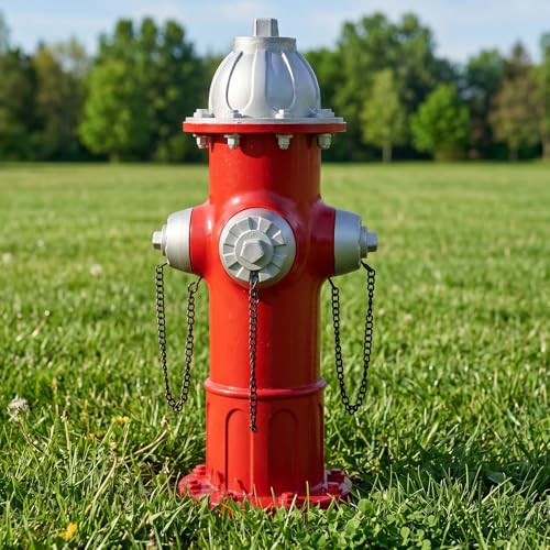 Garden Fire Hydrant Outdoor Statue Decorative for Dog to Peed on