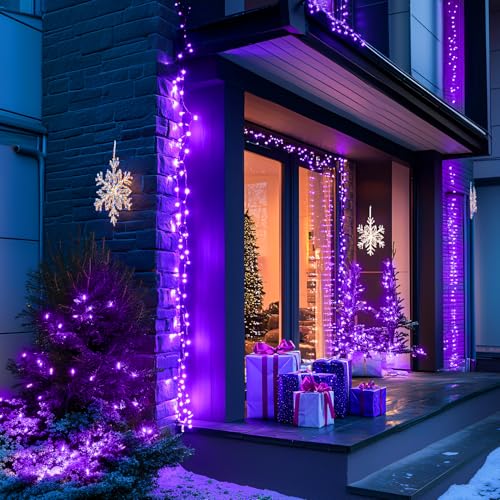 150 LED Purple String Lights (59 Foot)