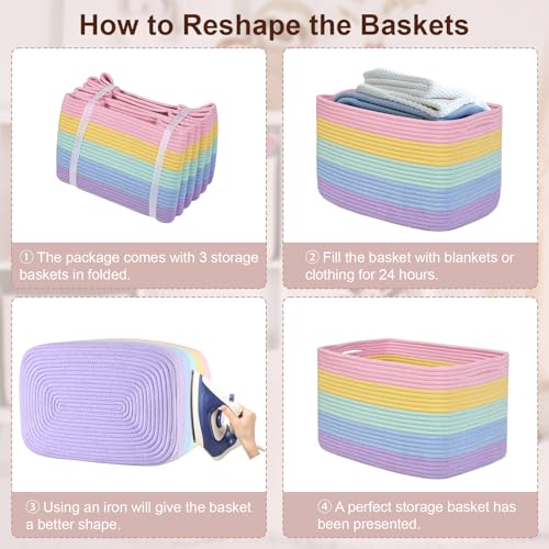 Baskets for Organizing (3 Count)