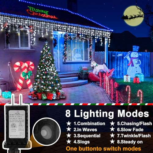 White Christmas Lights Outdoor