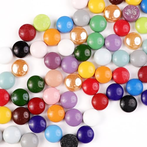 12mm Round Mosaic Tiles for Crafts