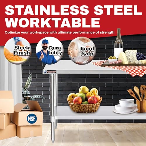 24x48 Stainless Steel Work Table