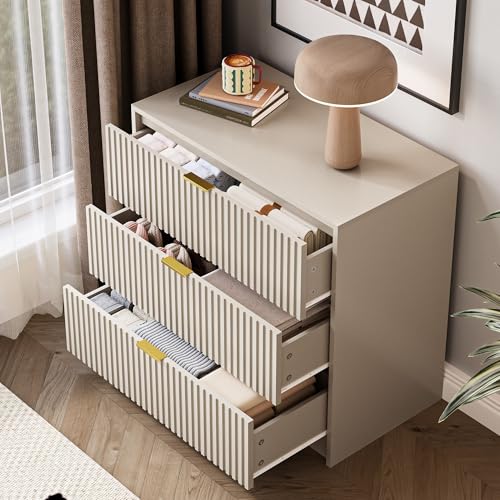 Fluted Dresser for Bedroom